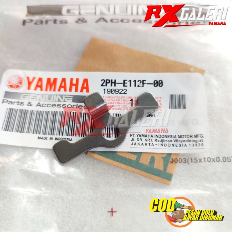 PLATE PLAT GEAR RANTE KETENG MIO M3 125 ORIGINAL YAMAHA 2PH-E112F-00