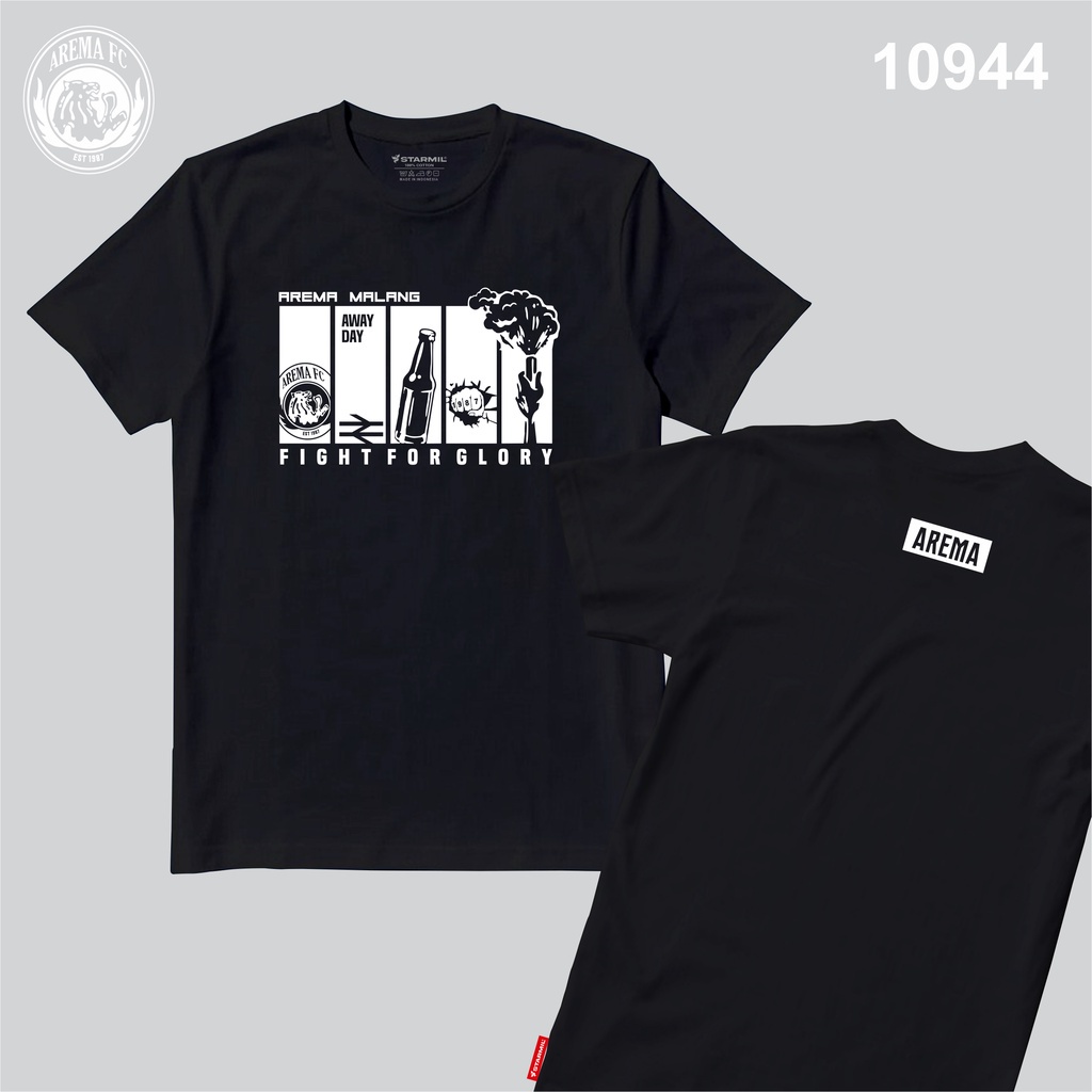 Kaos Arema Malang Awaydays Casual Fans Fight for Glory Suporter Aremania  starmilstore 10944