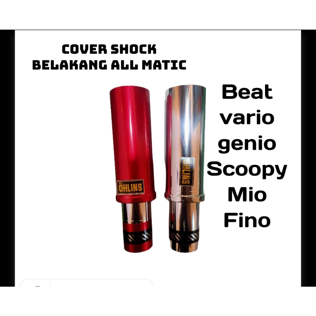 

Cover shock belakang Beat,Vario,Mio, Scoopy,Vario,Fino
