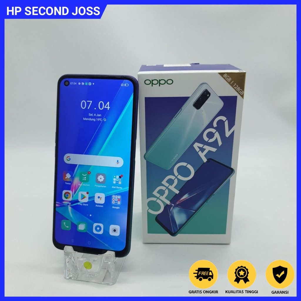 Oppo A92 Ram 8/128 GB (Second Bergaransi)