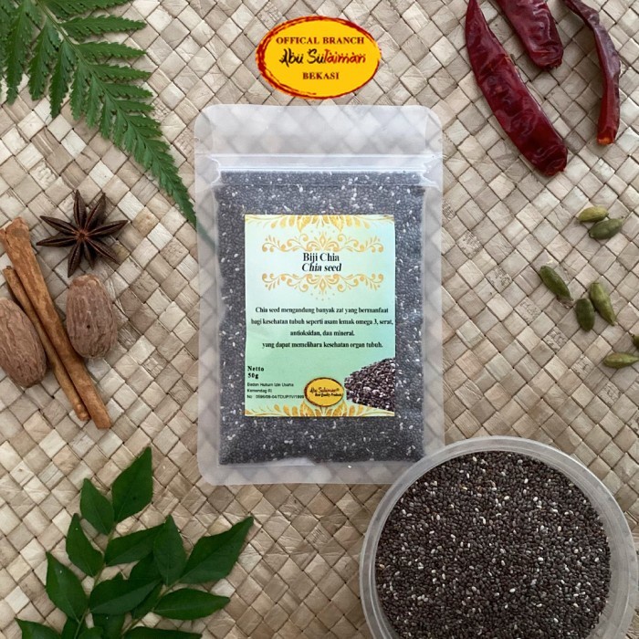 

Chia Seed Pack / Chia Seed Pilihan Abu Sulaiman 50gr