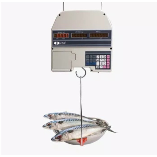 TIMBANGAN GANTUNG 30kg SONIC ACS-H / timbangan ikan 30kg Juragan Timbangan Digital