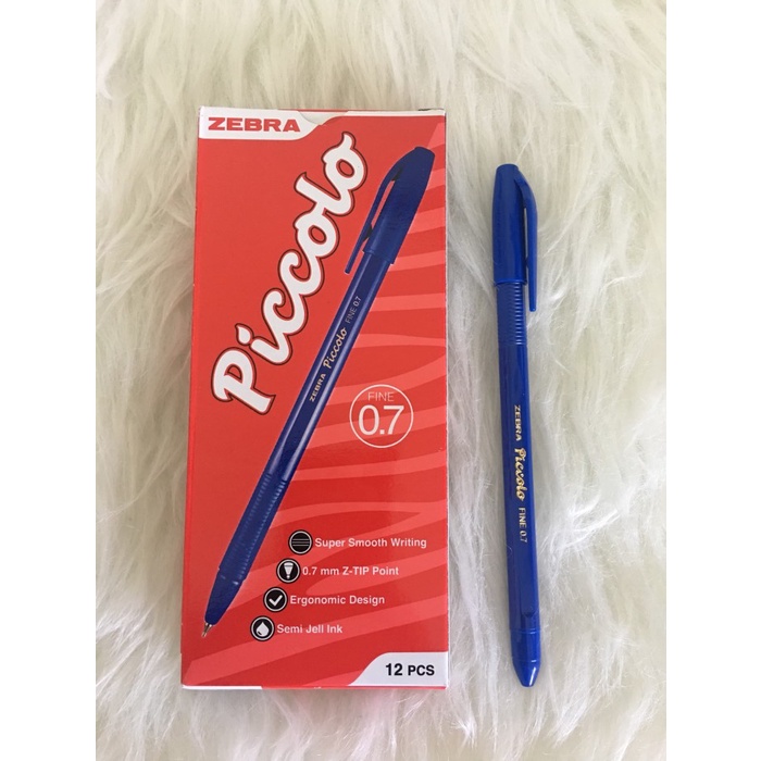 

[DD] Bolpen ZEBRA PICCOLO Biru (Lusin)