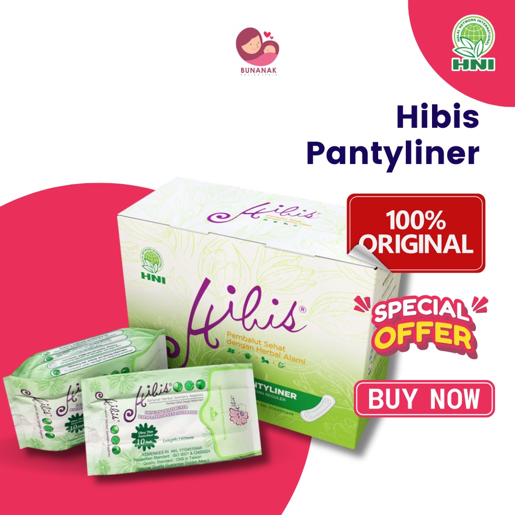 

Hibis Pantyliner -HNI BPOM - Produk Herbal