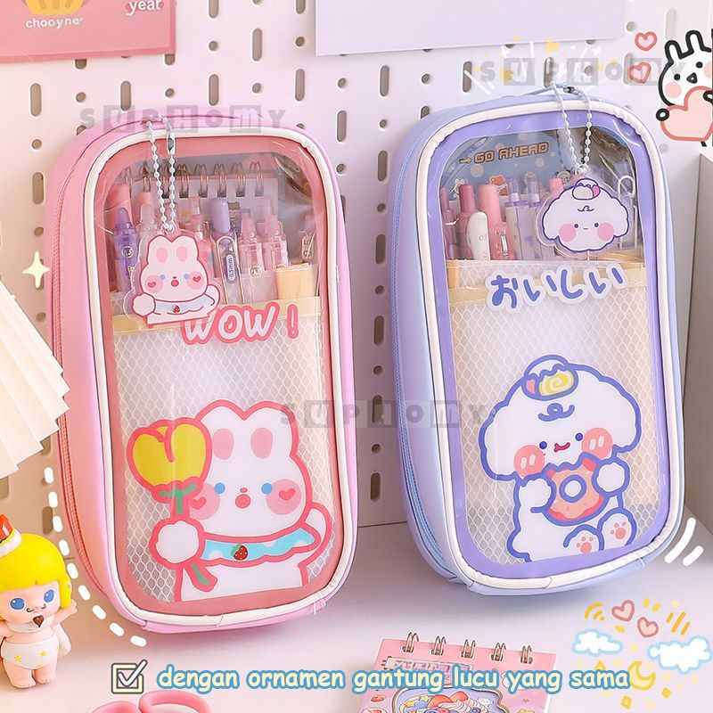 

Jual Produk Tempat alat tulisTempat Pencil Tas Pensil kotak pencil Bahan PVC berkapasitas besar