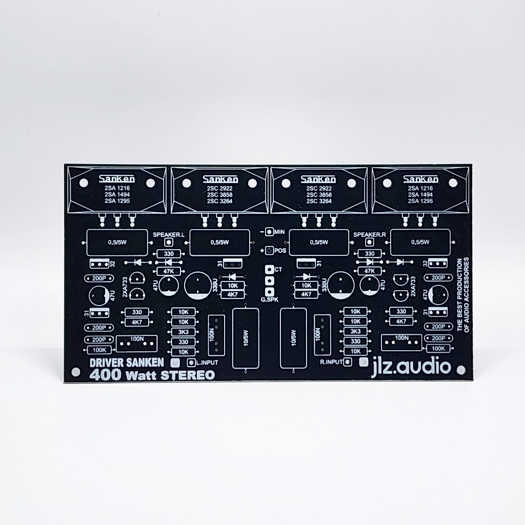 PAPAN PCB DRIVER SANKEN 400W STEREO