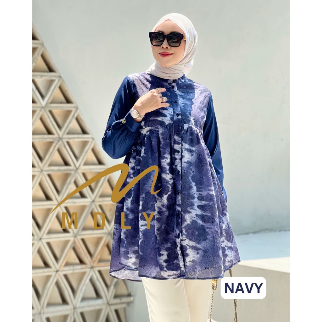 MDLY Original Terbaru Tunik Premium Mdly Helua tunik By Mdly