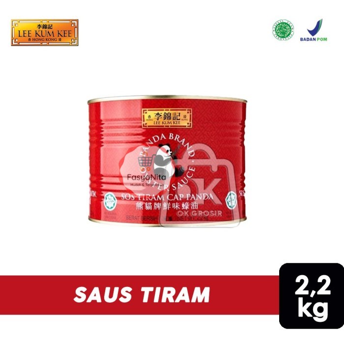 

Saus Tiram Lee Kum Kee Cap Panda / Oyster Sauce (Kaleng 2,2 kg) - FasyAnita Mart Denpasar