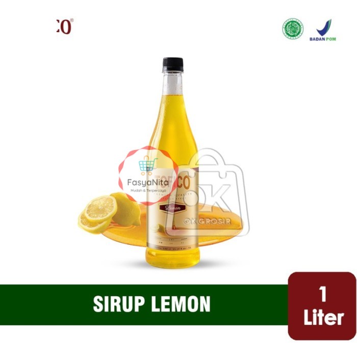 

Sirup Lemon Tofico / Lemon Syrup (Botol Plastik 1 Liter) - FasyAnita Mart Denpasar