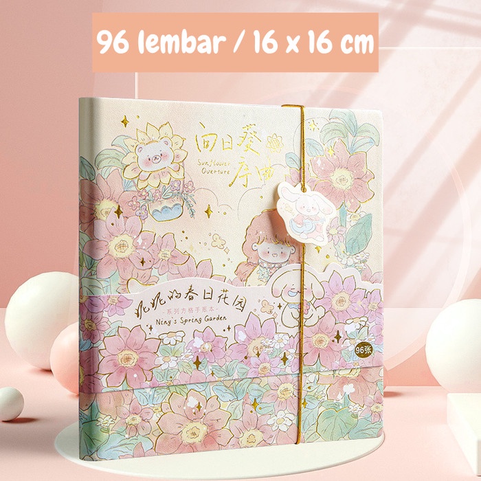 

Buku Diary Journal Agenda Notebook Planner Hard Cover Cute ST0035 - ST0035C