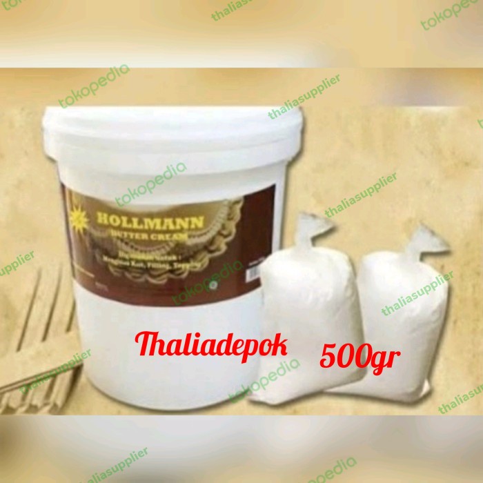 

New Produk HOLLMAN BUTTER CREAM ECER 500GR CAMPURAN ADONAN/HIASAN CAKE/KUE DLL