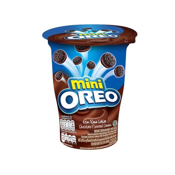 

Kraft Sandwich Mini Oreo Chocolate Cream Cup [67 gr]