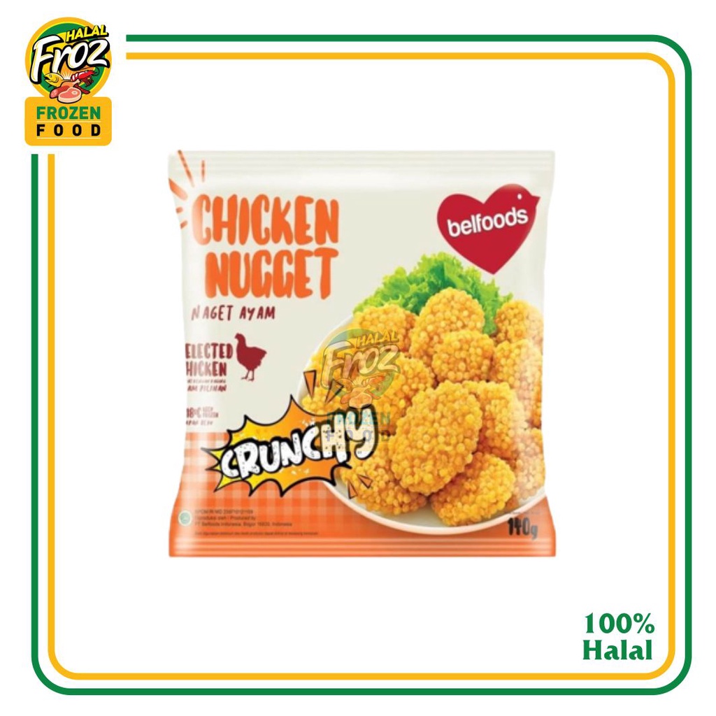 

Belfoods Naget Crunchy 140gr HFPRS