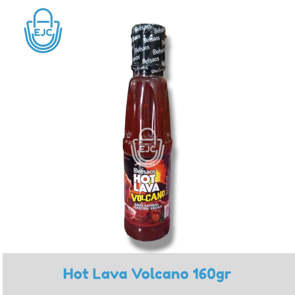 

MAMASUKA DELISAOS HOT LAVA VOLCANO 160GR / SAUS SAMBAL EXTRA PEDAS 160GR