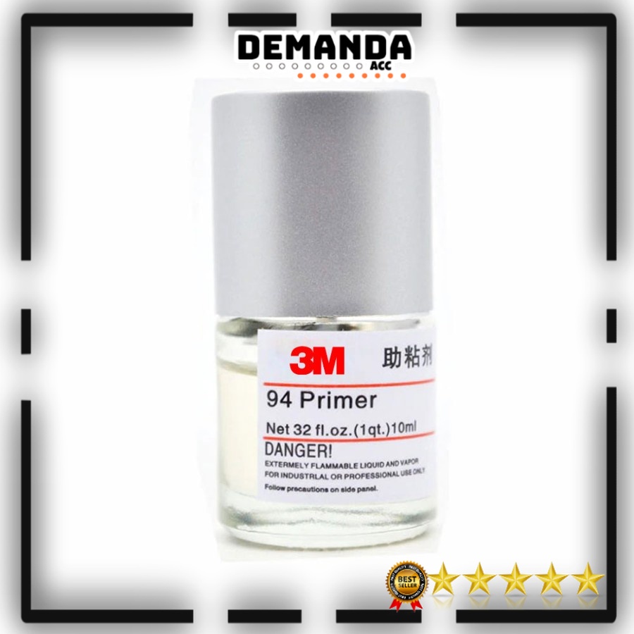 

Adhesive 94 primer 3M 10 ML Lem Perekat double tape dan sticker