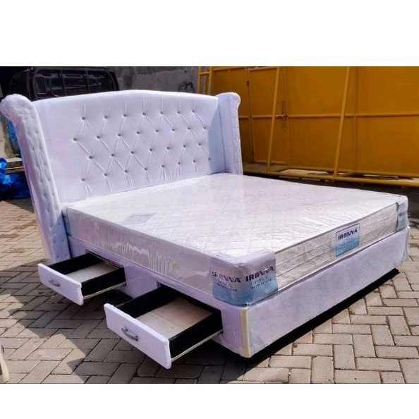 Divan Jaguar Laci + Springbed ALL SIZE (Termurah)