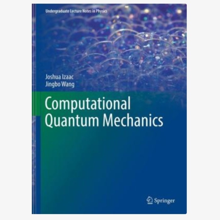 Buku Computational Quantum Mechanics