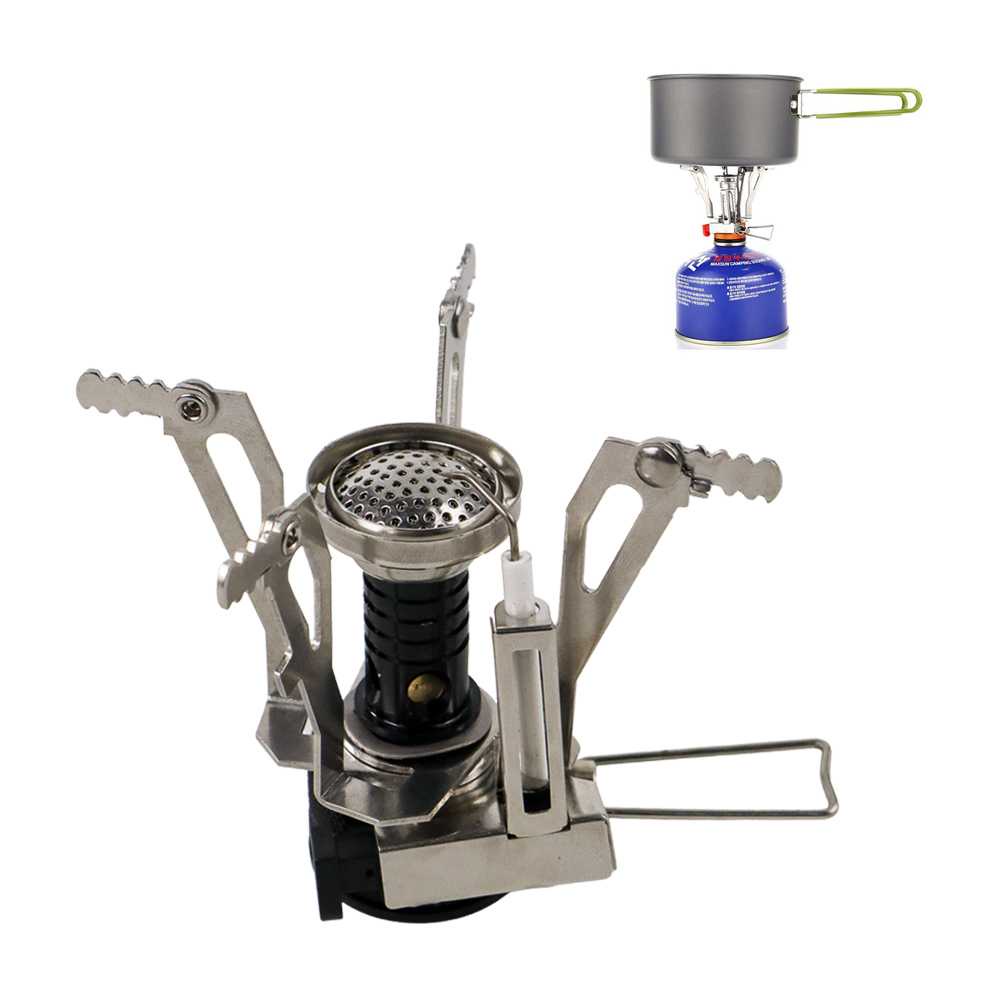 LIXADA Kompor Camping Gas Lipat Ultralight Mini Camping Stove