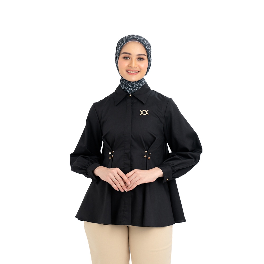 Klamby - Camille Shirt (Minor) Jet Black