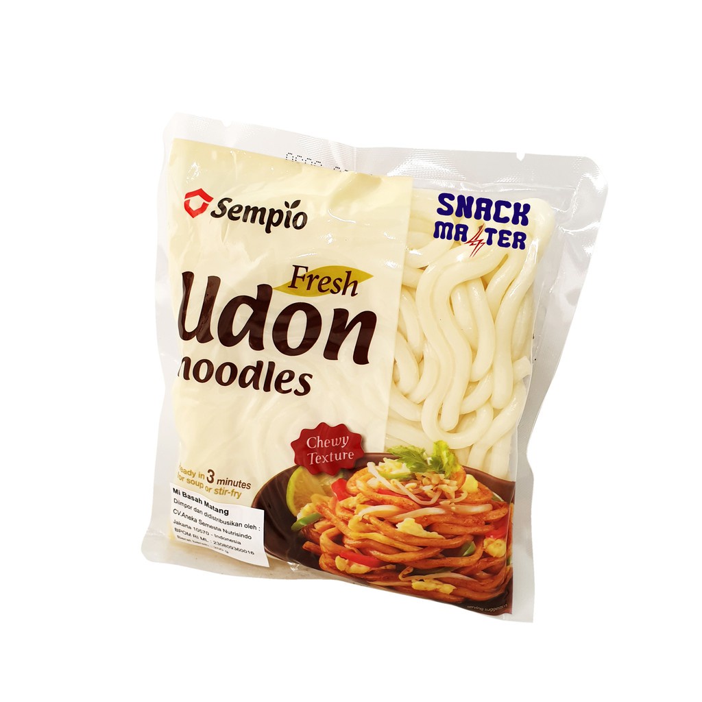 

Sempio Udon Noodles - Udon Basah - Netto 200 gr.
