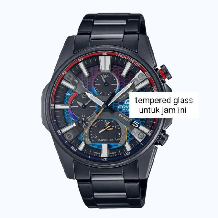 tempered glass for CASIO EDIFICE EQB-1200HG-1A anti gores jam tangan TG pelindung layar screen prote