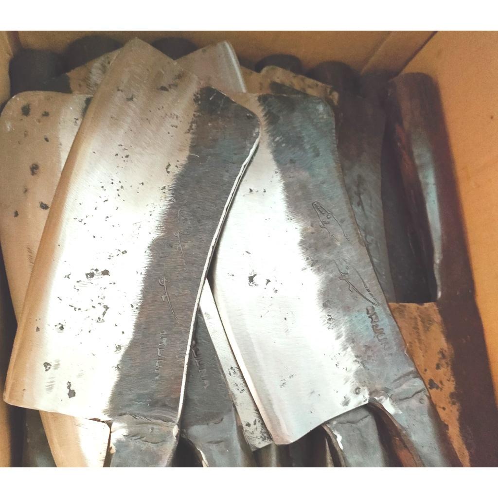 Pisau daging baja per ori - pisau cacah tulang baja per tebal  - pisau potong ayam- pisau dapur baja