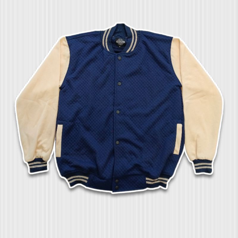New Jaket Varsity Baseball Pria Wanita Couple Unisex Jacket Bomber Original Branded Oversize Jumbo P
