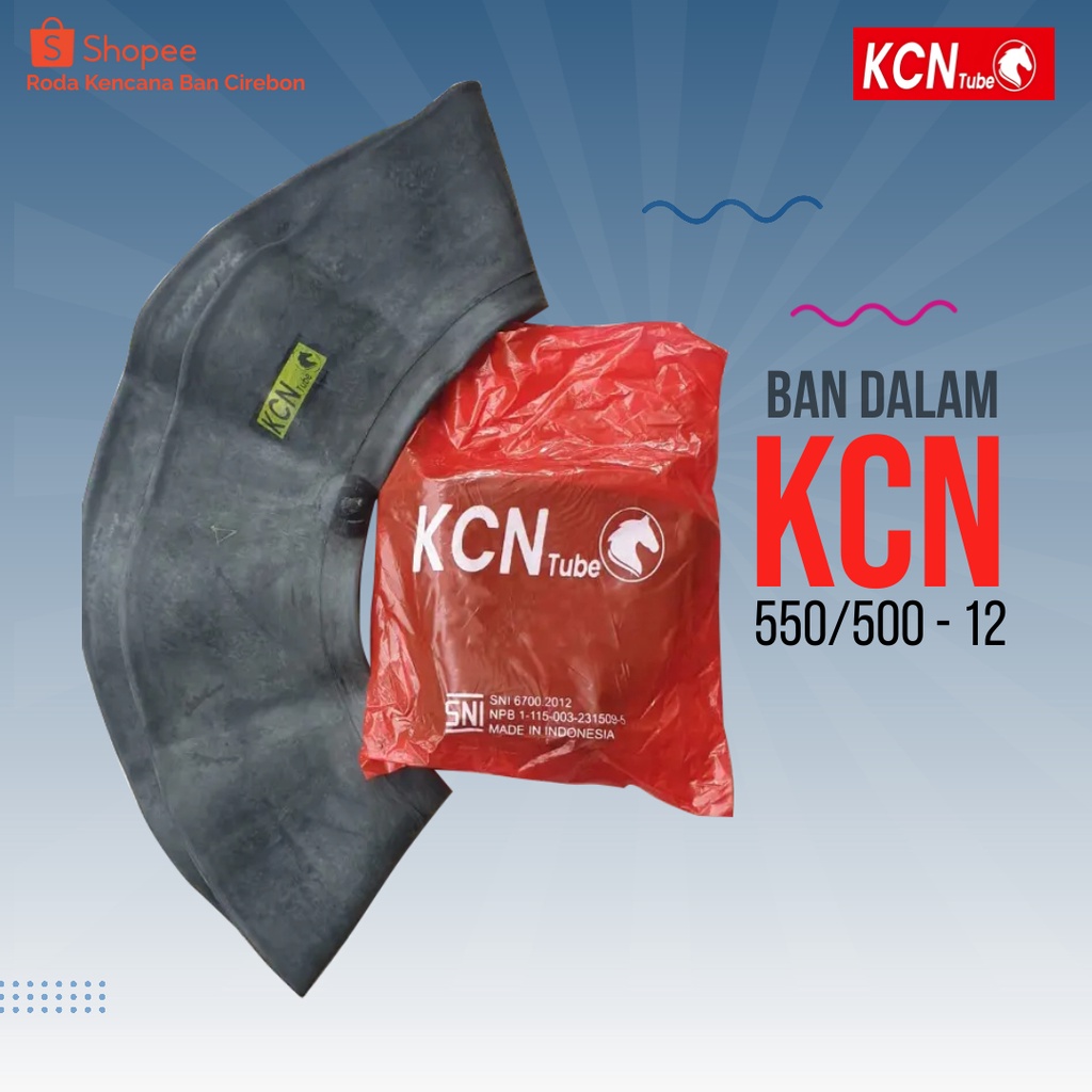 KCN tube - Ban Dalam R12 Ukuran 500/500-12 - Ban Dalam Carry Hijet Futura