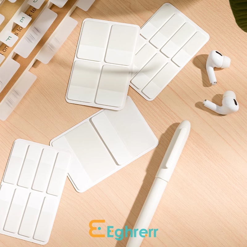 

Ay00! EG 240 pcs Catatan tempel berindeks putih sticky notes Menulis di kedua sisi Indeks Folder