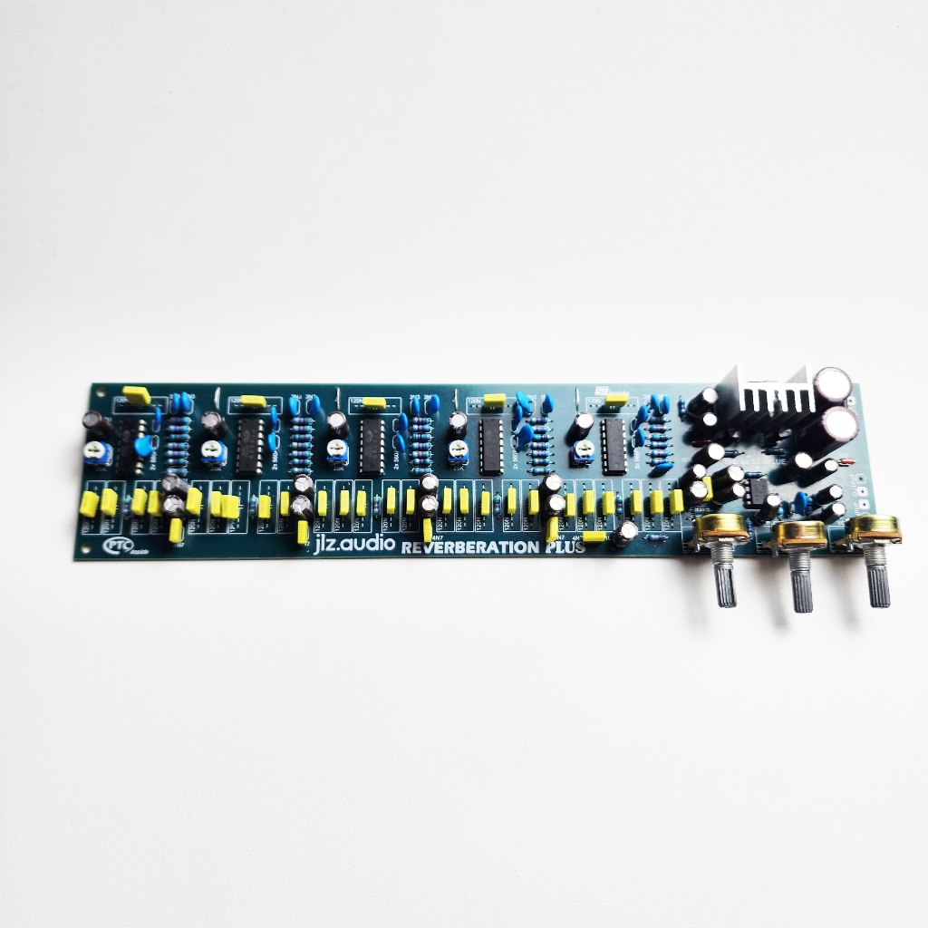 SA KIT ECHO TONE REVERB 5 IC + REGULATOR & 3 POTENSIO (IC ORIGINAL)