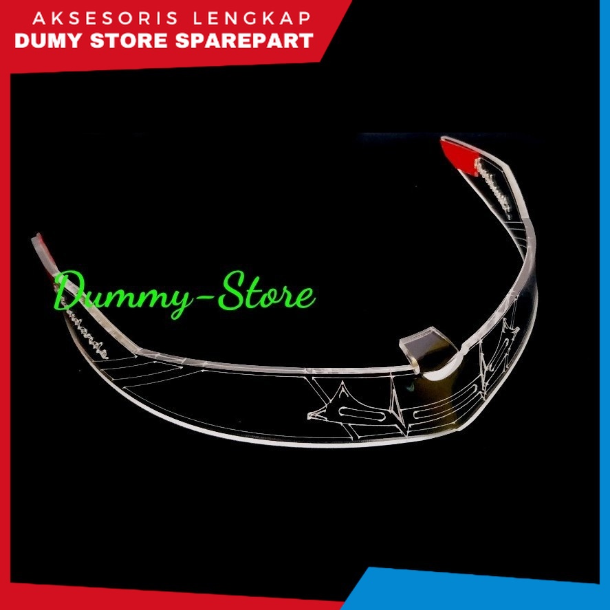 Spoiler Helm KYT NFR / NFJ CLEAR