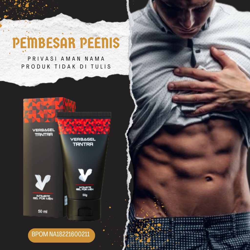 Verbagel Tantra Pembesar Pennis Kelamin21 Pria Minyak Oles Asli 100% Original Pembesarpenis Obat Pem