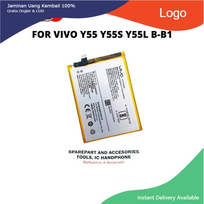 Baterai Batre Vivo Y55 Y55S Y55L Kualitas Original