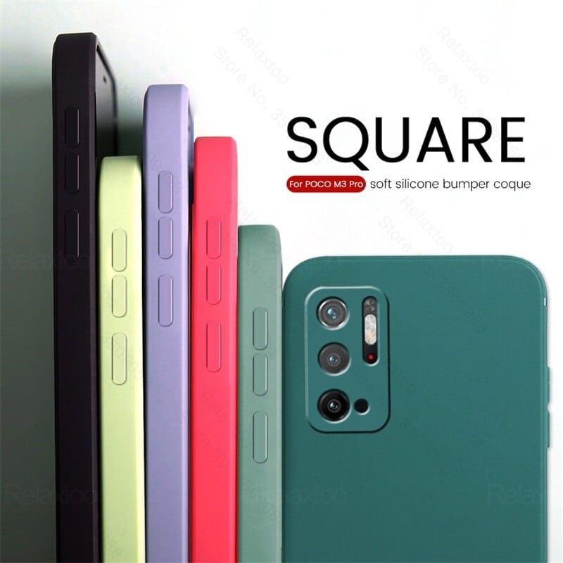 EllaStuff Xiaomi Poco M3 Pro 5G Case Softcase Candy Matte Case Casing Xiaomi Poco M3 Pro  5G