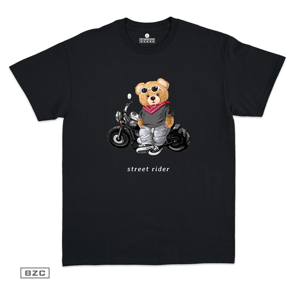 [ZS] Baju Kaos Pria Teddy Bear / Tshirt Beruang Oversize