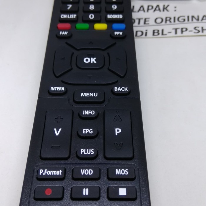 REMOTE REMOT PARABOLA MNC VISION