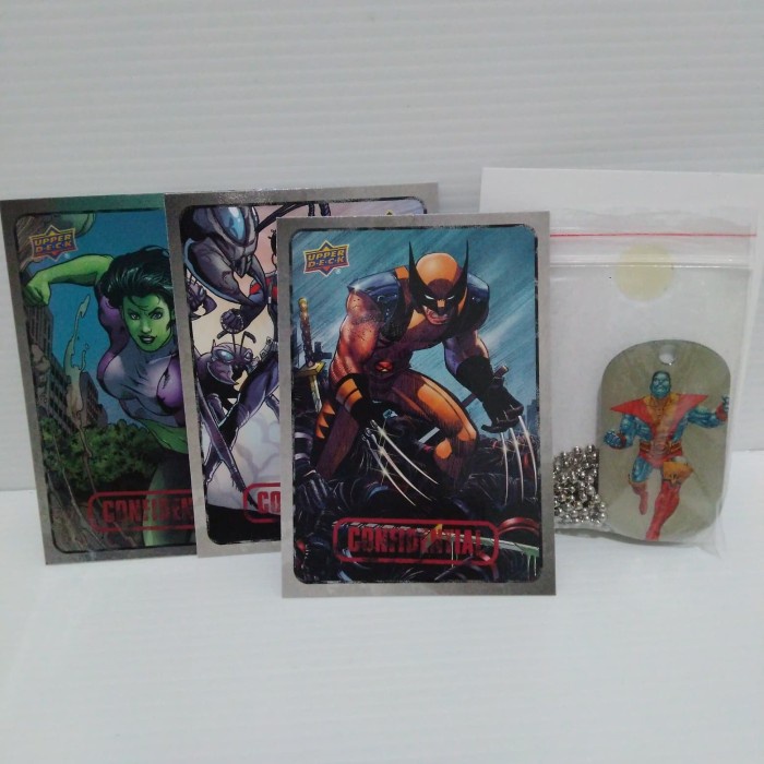 marvel dossier trading card sealed pack