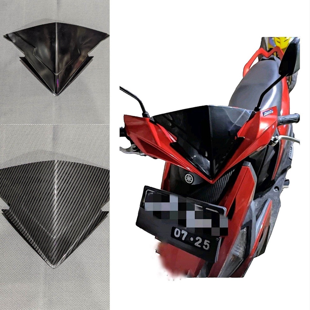 visor yamaha Mio M3 dan Mio Z 125  whindshield mio M3 Visor Motor yamaha mio M3 visor mio z 125