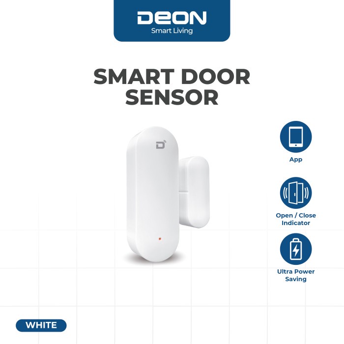 

DEON Smart Home Sensor Pintu & Jendela Rumah - Putih