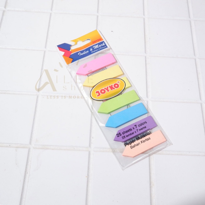 

Index Memo Joyko IM-33 (4.3 x 1.2 cm) / IM 33 / Pembatas Penanda Buku