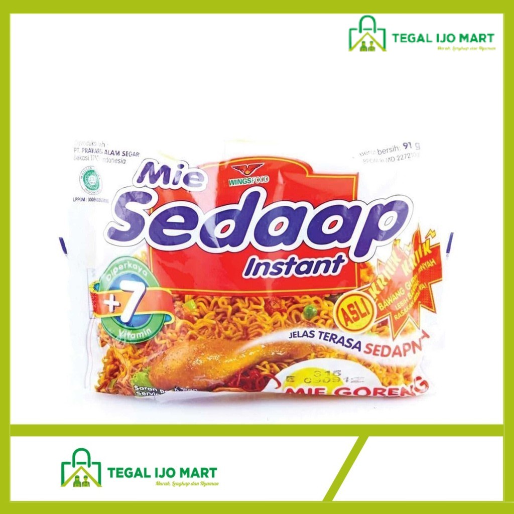 

Sedaap Mie Goreng 90 Gram Makanan Instan Mie