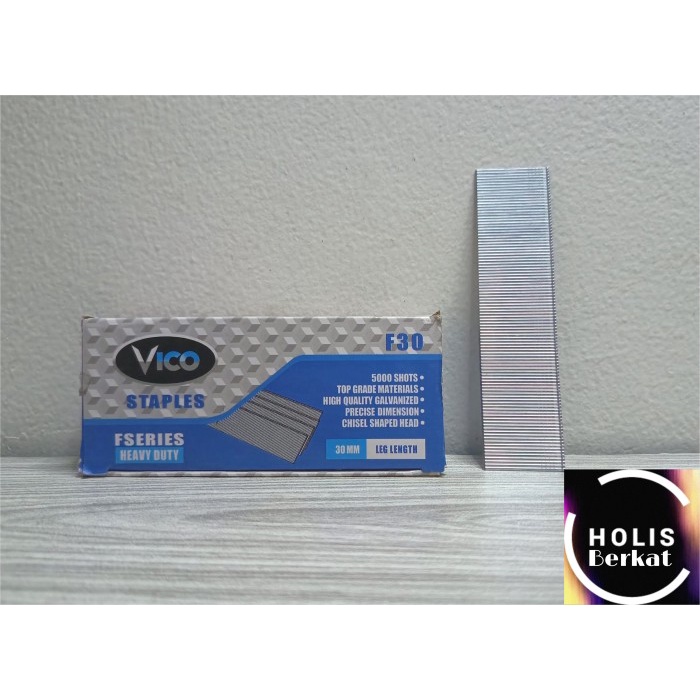 

Isi Paku Tembak F30 / Refill Staples Angin Lurus F 30 1 Kotak 5000 pc