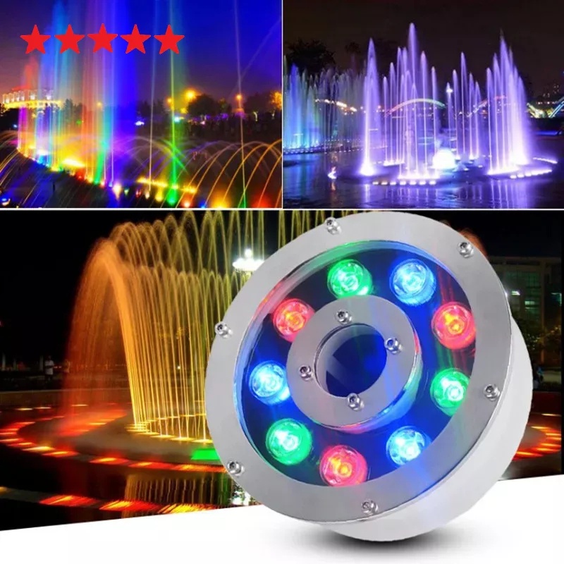 Lampu Kolam Renang Led 12 Watt 10watt Lampu Kolam 24v 24 Volt Underwater Dengan Downlight Panel Lamp