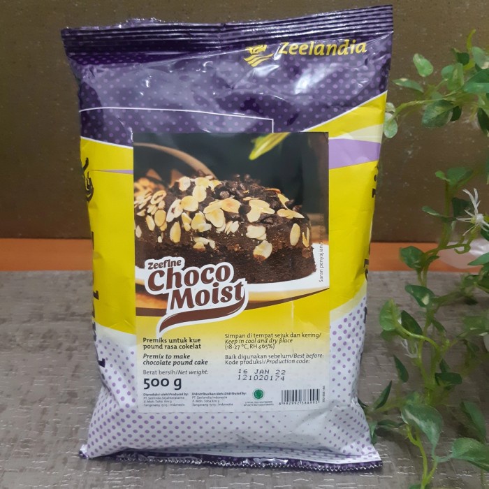 

[Big Sale] Zefine choco moist 500g tepung premix