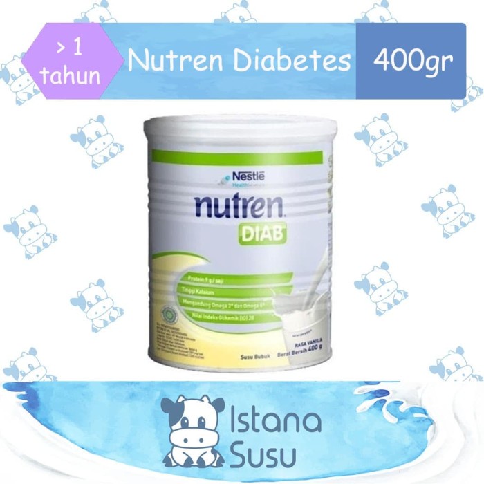 

[Big Sale] Nutren Diabetes Susu Bubuk Kaleng 400gr