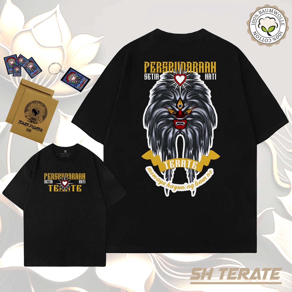 Kaos  PSHT Setia Hati Terate TOPENG-GANONGAN Kaos PSHT 1922 Raja tega Srikandi SH Kopashter Pusat Ma