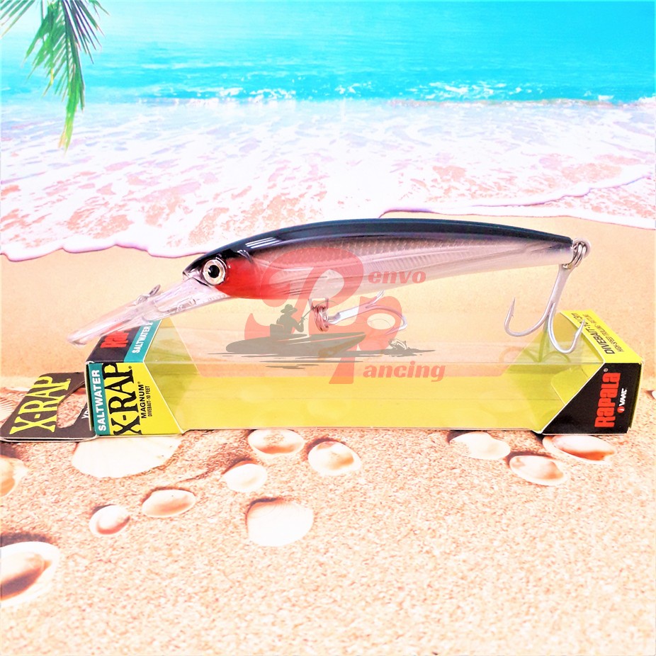 XRMAG10 SILVER Rapala XRAP Magnum 10 lidah panjang 11cm 21gr trolling umpan