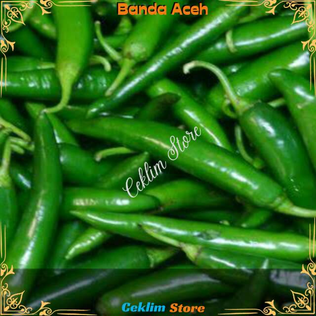 

Cabe / Cabai Hijau Besar 1 Pak