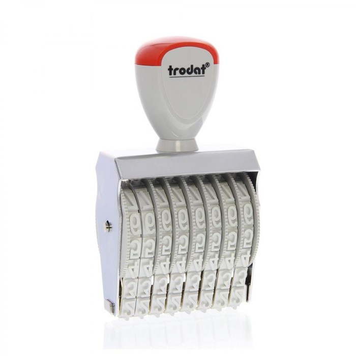 

Stempel Angka Number Stamp Alat Kantor 8 digit 9 mm Trodat 1598