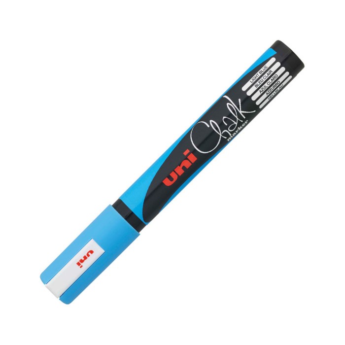 

UNI Chalk Marker PWE-5M Marker Pen Medium Point - Black